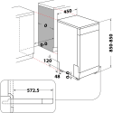 Посудомоечная машина Whirlpool WSFO3O23PF - Уценка УЦЕНЕННЫЕ ТОВАРЫ  - 13