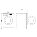 Стиральная машина Whirlpool FFB 9448 BV UA - УЦЕНКА УЦЕНЕННЫЕ ТОВАРЫ  - 8