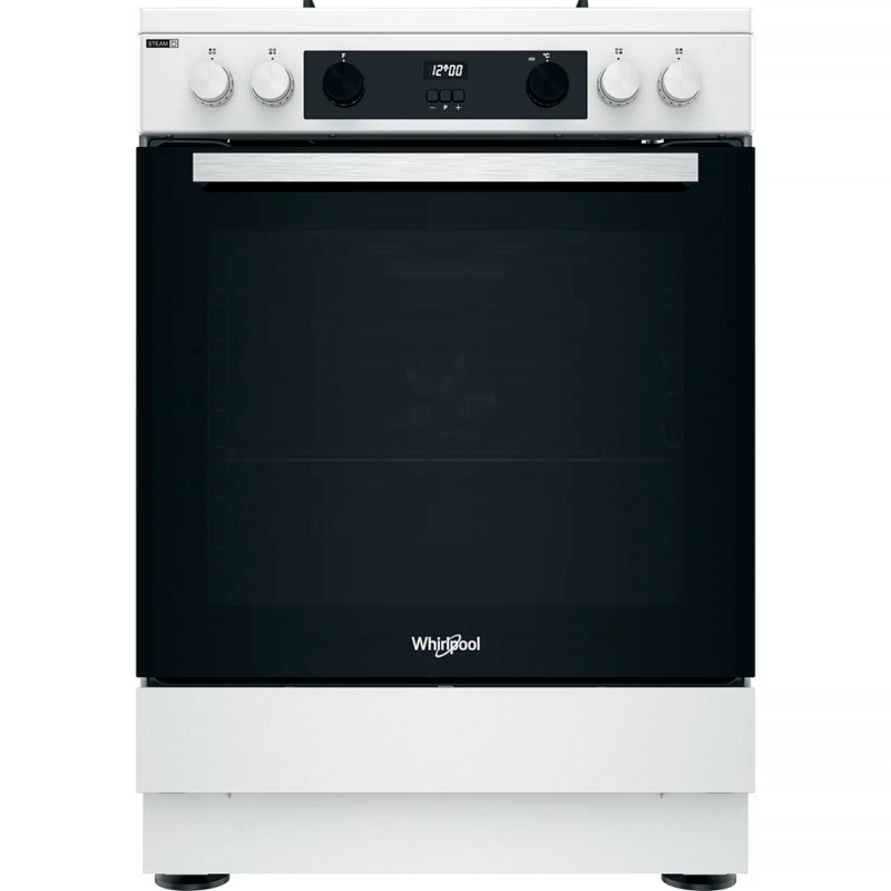 WS68G8CHW/E кухонная плита Whirlpool с функцией приготовления паром Кухонные плиты  - 1