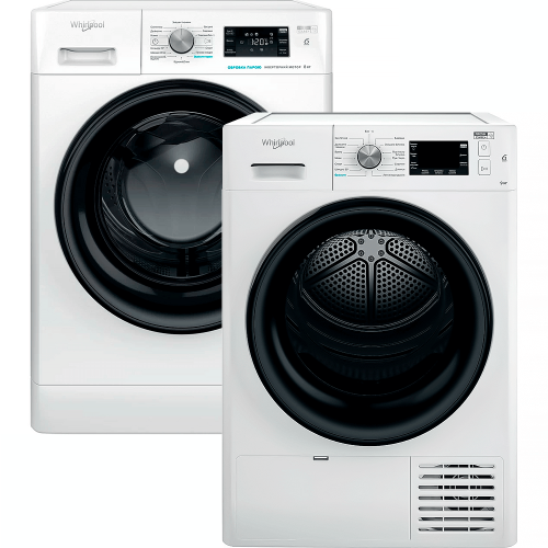 Комплект Пральна машина FFB8248BVUA + Сушильна машина Whirlpool FFTM229X2BUA Пральні машини  - 1