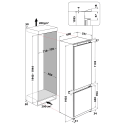 WH SP70 T121 вбудований холодильник Whirlpool ширина 69 см, зона свіжості Холодильники  - 15