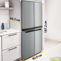 Холодильник Whirlpool WQ9 B2L - УЦЕНКА УЦЕНЕННЫЕ ТОВАРЫ  - 3