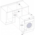 Встраиваемая стиральная машина с сушкой Whirlpool BI WDWG 75148 EU Стиральные машины  - 11